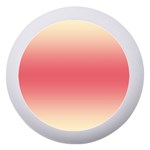 Cream Yellow To Crimson Red Bilinear Gradient Dento Box with Mirror Front