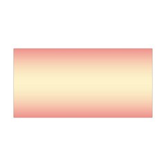 Crimson Red To Cream Yellow Bilinear Gradient Yoga Headband