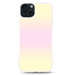 Cream Yellow To Pink Lace Bilinear Gradient iPhone 15 TPU UV Print Case Front