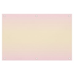 Pink Lace To Cream Yellow Bilinear Gradient Banner And Sign 6  X 4 