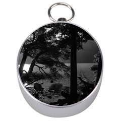 Los Alerces National Park Waterfront Landscape, Argentina002 Silver Compasses