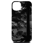 Los Alerces National Park Waterfront Landscape, Argentina002 iPhone 14 Plus Black UV Print PC Hardshell Case Front