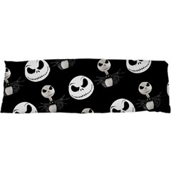 Jack Print, White, Before, Plain, Black, Simple, Christmas 21 x63  Body Pillow Case Dakimakura (two Sides)