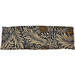 Brown Vintage Background Vintage Floral Pattern, Brown 21 x63  Body Pillow Case Dakimakura (two Sides)