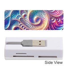 Abstract Fractal Art Swirl Pattern Memory Card Reader (stick)