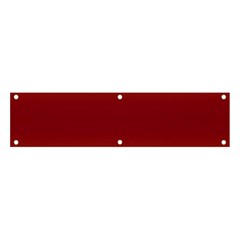 Amber Orange To Burgundy Red Bilinear Gradient Banner And Sign 4  X 1 