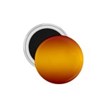 Burgundy Red To Amber Orange Bilinear Gradient 1.75  Magnets Front