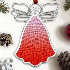Pink Lace To Scarlet Red Linear Gradient Metal Loving Angel Silver 