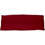 Coral Pink To Burgundy Red Bilinear Gradient 15 x40  Body Pillow Case Dakimakura (Two Sides) Back