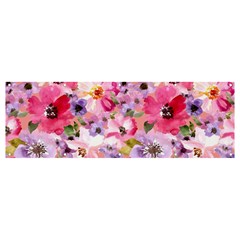 Pattern Seamless Texture Daisies Banner And Sign 12  X 4 