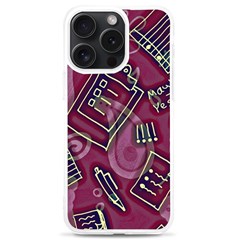 Abstract Art Pattern Design Background Iphone 15 Pro Max Tpu Uv Print Case