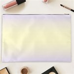 Pale Violet To Cream Yellow Bilinear Gradient Cosmetic Bag (XXL) Back