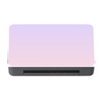 Pale Violet To Pale Pink Linear Gradient Memory Card Reader with CF Front