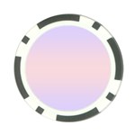 Pale Violet To Pale Pink Bilinear Gradient Poker Chip Card Guard (10 pack) Back