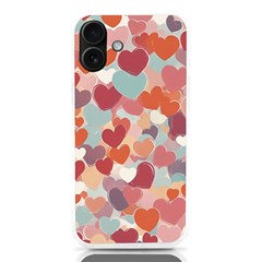 Valentines Day Hearts Romance Love Iphone 16 Plus Tpu Uv Print Case