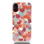 Valentines Day Hearts Romance Love iPhone 16 Plus TPU UV Print Case Front