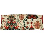 Christmas Tree Snow 15 x40  Body Pillow Case Dakimakura (Two Sides) Back