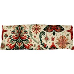 Christmas Tree Snow 17 x47  Body Pillow Case Dakimakura (two Sides)