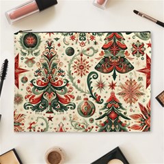 Christmas Tree Snow Cosmetic Bag (xl)