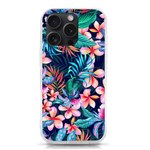 Hawaiian Flowers Hawaii iPhone 15 Pro TPU UV Print Case Front