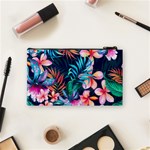 Hawaiian Flowers Hawaii Cosmetic Bag (Small) Back