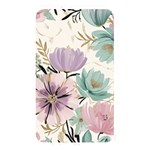 Flowers Pattern Floral Memory Card Reader (Rectangular) Front