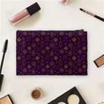 Moon Stars Pattern Cosmetic Bag (Medium) Back