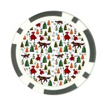 Little Red Riding Hood Seamless Poker Chip Card Guard Back