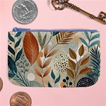Leaves Pattern Flora Large Coin Purse Front