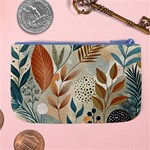Leaves Pattern Flora Large Coin Purse Back