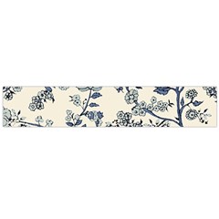 Blue Vintage Background Large Premium Plush Fleece Scarf 