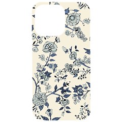 Blue Vintage Background Iphone 15 Pro Max Black Uv Print Pc Hardshell Case