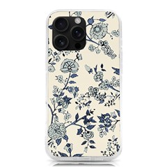 Blue Vintage Background Iphone 16 Pro Max Tpu Uv Print Case