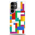 Colorful Bricks, Bricks, Colorful Samsung Galaxy S24 Plus 6.7 Inch TPU UV Case Front