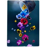 Falling Flowers, Art, Coffee Cup A4 Acrylic Clipboard Back