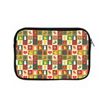 Template Christmas Pattern Apple MacBook Pro 15  Zipper Case Front