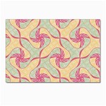 Abstract Pattern Design Scrapbooking Postcard 4 x 6  (Pkg of 10) Front
