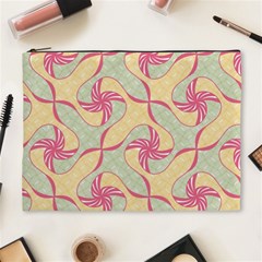 Abstract Pattern Design Scrapbooking Cosmetic Bag (xl)