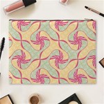 Abstract Pattern Design Scrapbooking Cosmetic Bag (XL) Back