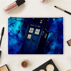 Tardis Doctor Who Space Galaxy Cosmetic Bag (large)