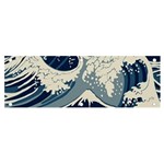 Japanese Wave Pattern Banner and Sign 6  x 2  Front