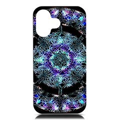 Round Wreath Iphone 16 Black Uv Print Pc Hardshell Case