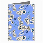 Abstract Pattern Greeting Card Left