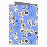 Abstract Pattern Greeting Card Right