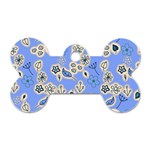 Abstract Pattern Dog Tag Bone (One Side) Front