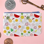 Pattern Seamless Texture Fruit Large Coin Purse Back