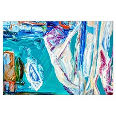 Seascape 16 x24  Lumbar Throw Cushion Case (two Sides)