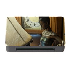 Clock And Lady Memory Card Reader With Cf