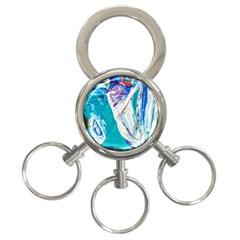 Sailing Boat 3-ring Key Chain