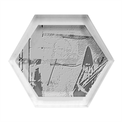 Fabrics Hexagon Wood Jewelry Box